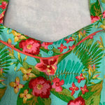 Matilda Jane  size 12 large green tropical floral dress sleeveless mommy and me m Photo 5