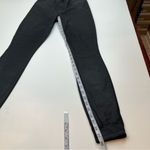 L'Agence L’Agence Marguerite Skinny High Rise Black Noir Silver Glitter Coated Jean 27 Photo 6