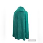 Lands' End  Cowl‎ Neck Tunic Knit Sweater Size. XL (18) Green Photo 1