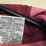 Fashion Bug VTG 90s Plaid Womens 32/30 Button Down Patriotic Teddy Bear American Flag Photo 4