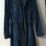 Moda International Vintage Denim Trenchcoat Photo 1
