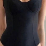 Free People NWT We are HAH x Eyes on Top Bodysuit in Black size Small Photo 0