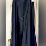 Tadashi Shoji Black high/low satin Skirt. Size 10. NWT. Photo 0