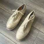 White Mountain New  Oxfords Gold Shimmer Lace Up Shoes Size 7.5 Photo 0