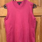 Lands' End Lands’End women’s pink crew neck sleeveless sweater size small (6/8) . Photo 0