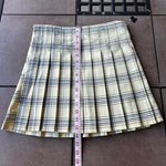 No Boundaries Pink plaid mini skirt Photo 4