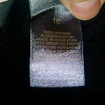 Liz Claiborne Audra black wide leg casual khaki pants Photo 5