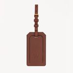 Saint Laurent  Le Monogramme Luggage Tag Chestnut Letter W Photo 1