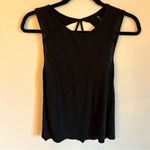 Beyond Yoga  Black Athletic Tank Top Criss Cross Back | S Photo 3