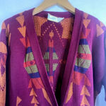 Jacqueline Ferrar Jacqueline Ferrar Vintage Retro Cardigan Sweater Size Large Photo 2