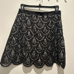 Blue Rain Sequin beaded skirt Photo 0