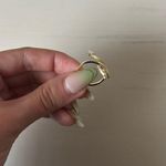 Swavorski Adornia 14K Gold Plated Swarovski Crystal Accented Winding Snake Ring Photo 3
