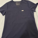FIGS  Navy Scrub Top Photo 0