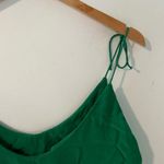 & Other Stories Green Tie Sleeve V-Neck Tank Top Photo 4