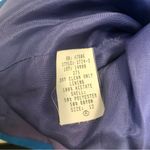 Oleg Cassini Vintage 80s  Blazer Jacket Bright Lapis White Trim Gold Lion Buttons Photo 10