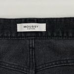 Moussy Vintage Black Jeans Distressed Straight Style 025EAC12 Photo 6