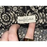 Abercrombie & Fitch White Black Geometric Elastic Midi Skirt Womens Size Small S Photo 4