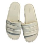 Vince Olina Olina Slip On Sandals Leather 9.5 Off White Photo 3
