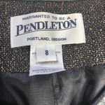 Pendleton  Blazer Wool Blend Leather Trim Photo 3