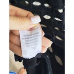 Tracy Reese  Old Money Sleeveless Sheath Dress 6 Black Overlay Cutout Event 1970s Photo 5