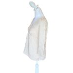 Old Navy Linen Maternity Top Beige Blouse Womens Size XS Maternity Photo 2