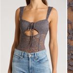 Free People Intimately FP Strike a Pose Lace Bodysuit XL Photo 1