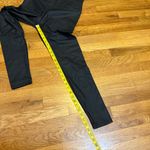 Women’s Large Faux Leather Pleather Leggings Biker Goth Wednesday Addams Fall Black Photo 3