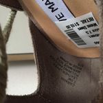 Steve Madden Tan Beige Suede Leather Carahh Lace Up Open Toe Heeled Sandals NEW Photo 7