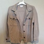 Hippie Rose  Women’s Beige Shirt Jacket Photo 0