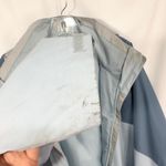 The North Face  XL Jacket Colorblock Windbreaker Hooded Blue‎ Hiking Coat C Photo 6