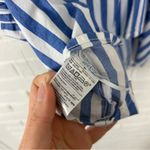 Old Navy Blue White Stripe Tie Strap Tank Top Size M Photo 6