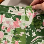 Talbots Adorable cotton canvas textured floral sheath dress notch collar midi Photo 6