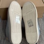 Soludos Silver Ibiza Leather Sneakers Size 5.5 Photo 10