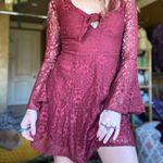 Sexy Red Lace Dress Photo 1