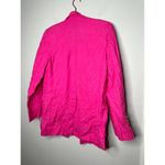 EUDON CHOI Collective Hot Pink Oversized Side Cutout Ring Blazer Coat Size 0 Photo 9
