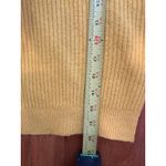 Tularosa  Mustard Yellow Mock Neck Ribbed Knit Sweater XXS Photo 5