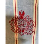 Vintage Chambray Shirt Blue Red White Stripe Sz Medium Photo 7