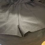 SheIn Shoulder bow black short romper Photo 3