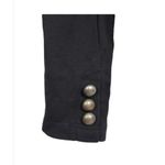 Disney Womens Beauty & The Beast Black Moto Asymmetrical Bomber Jacket - Sz M Photo 3