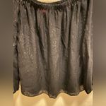 Lilly Pulitzer Black Metallic Emilee Long Sleeve Off The Shoulder Blouse Size L Photo 4