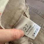 Mother Women’s 27 Khaki Insider Crop Fray Jeans Blow by Blow Photo 4