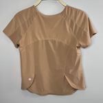 Lululemon Short Sleeve Athletic Shirt in Pink Clay Size 2 Lightweight Stretch Photo 7