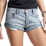 One Teaspoon ONE X  HENDRIXE BANDITS‎ TWISTED HEM SHORTS 28 Photo 0