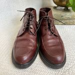 Eddie Bauer Vintage  Classic Lace Up Pebbled Leather Brown Ankle Boots Photo 2
