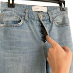 IRO  Jeans Revolve Saks Straight Distressed Patch Color block Jeans Size 25 Photo 5