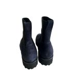 ANDRE ASSOUS Navy Blue Suede Ankle Boots Size 6 Photo 6