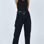 Princess Polly CAREY DENIM JEANS BLACK Photo 0