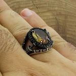 Men's Stainless Steel Antique Silver Scorpion Design Ring Size 9 Photo 3
