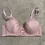 Victoria's Secret Victoria’s Secret Pink Luxe Lingerie Lace Balconette Bra Size 34 B Photo 0