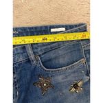 Cambio Laurie Jeans Women modern rise with beaded bees stars size 8 blue Photo 10